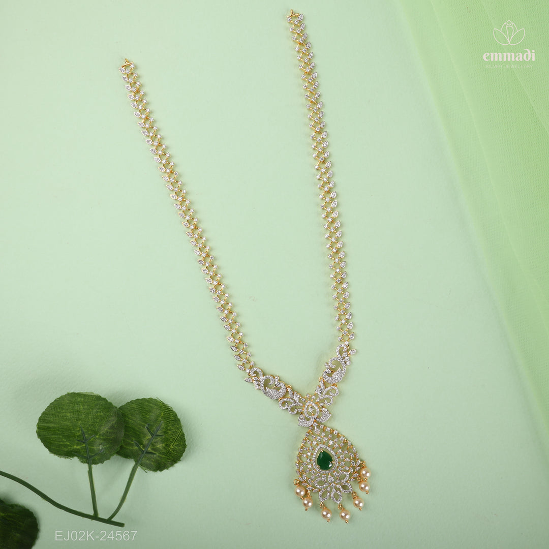 Long Necklace Premium Cz
