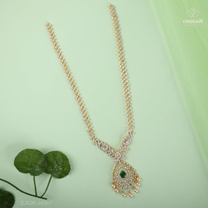 Long Necklace Premium Cz