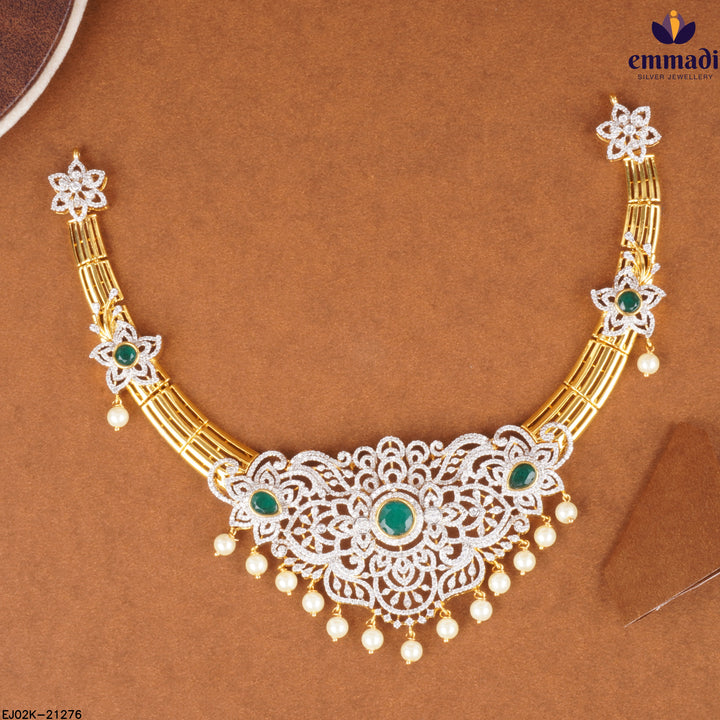 Short Necklace Premium Cz