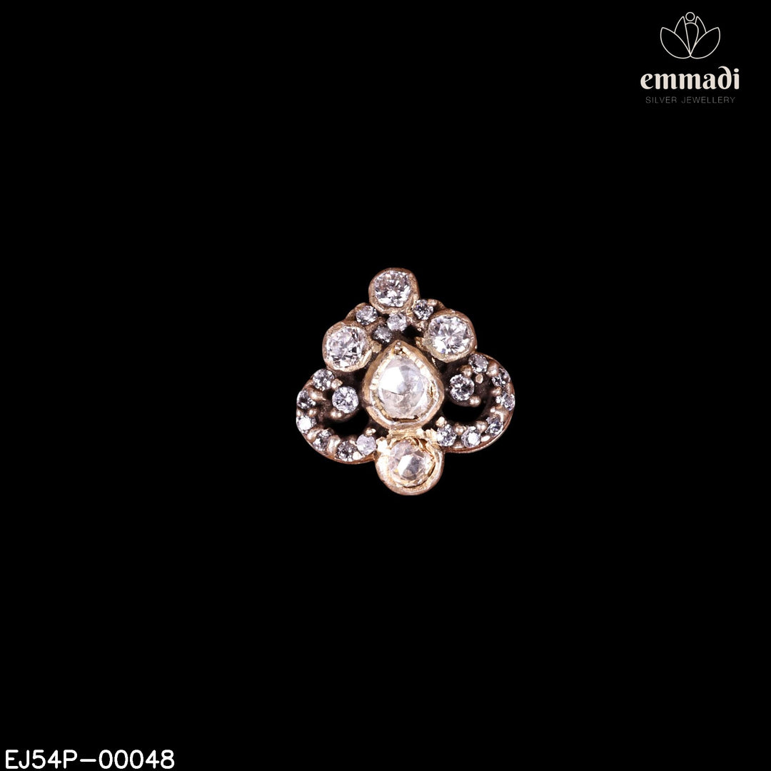 Pendant Brouch Moissanite