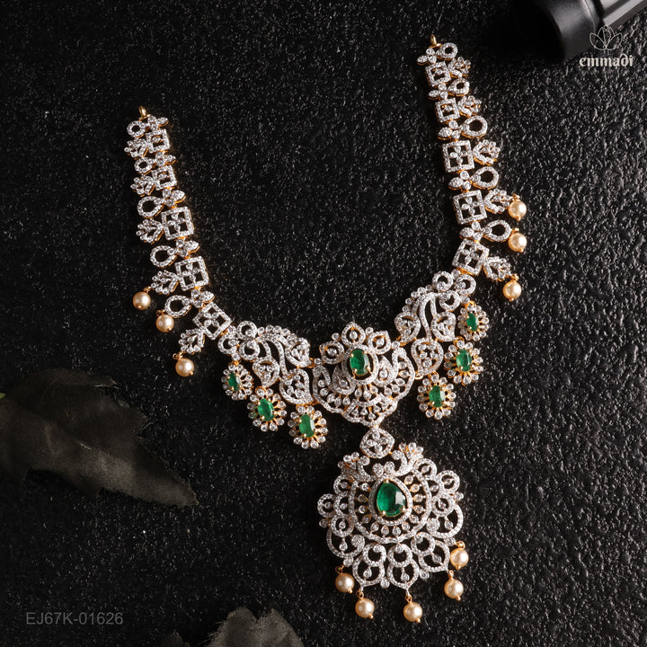 Short Necklace Premium Cz