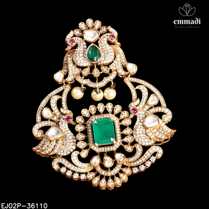 Pendant Brouch Moissanite