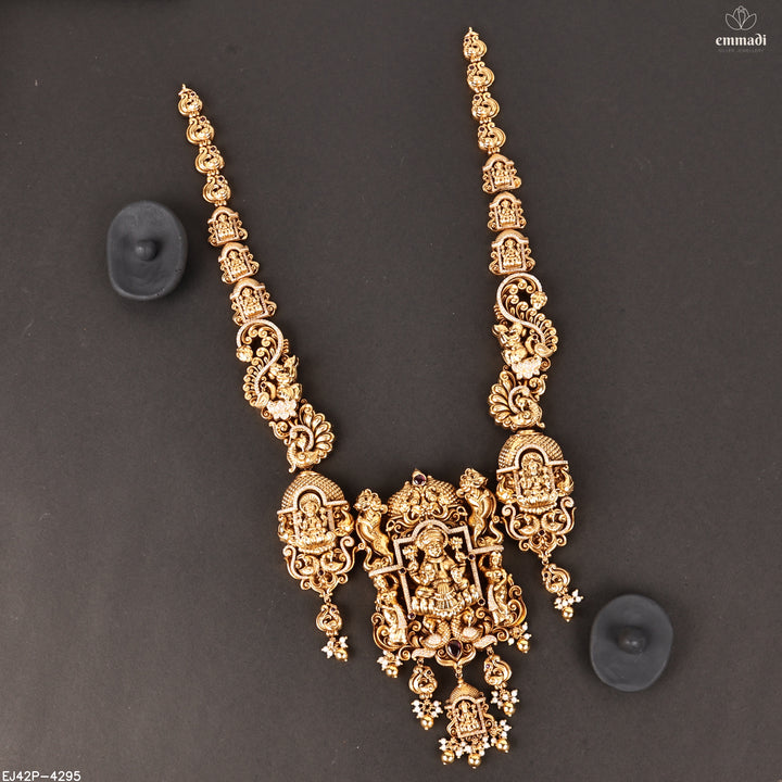 Long Necklace Premium Nakshi