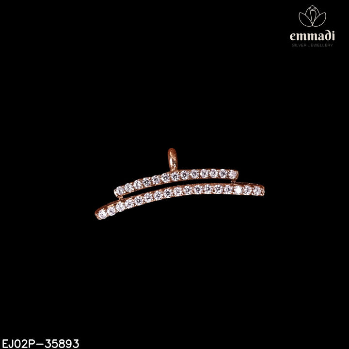 Pendant Brouch Moissanite