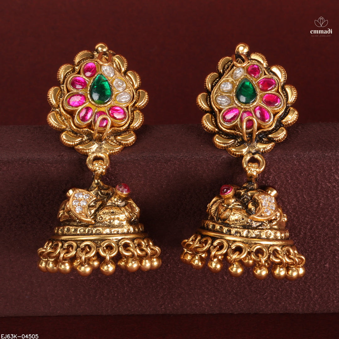 Jhumka Kundan Nakshi