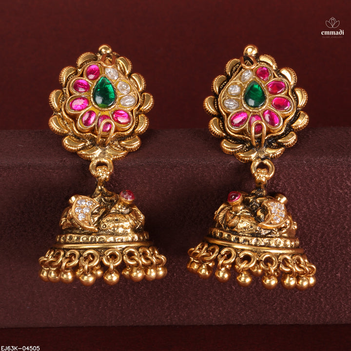 Jhumka Kundan Nakshi