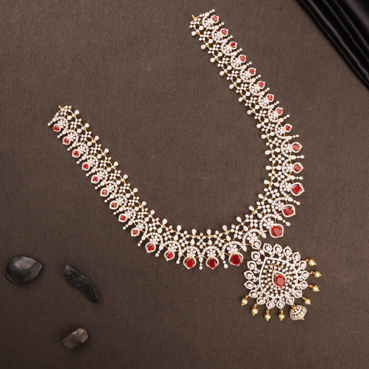 Long Necklace Premium Cz