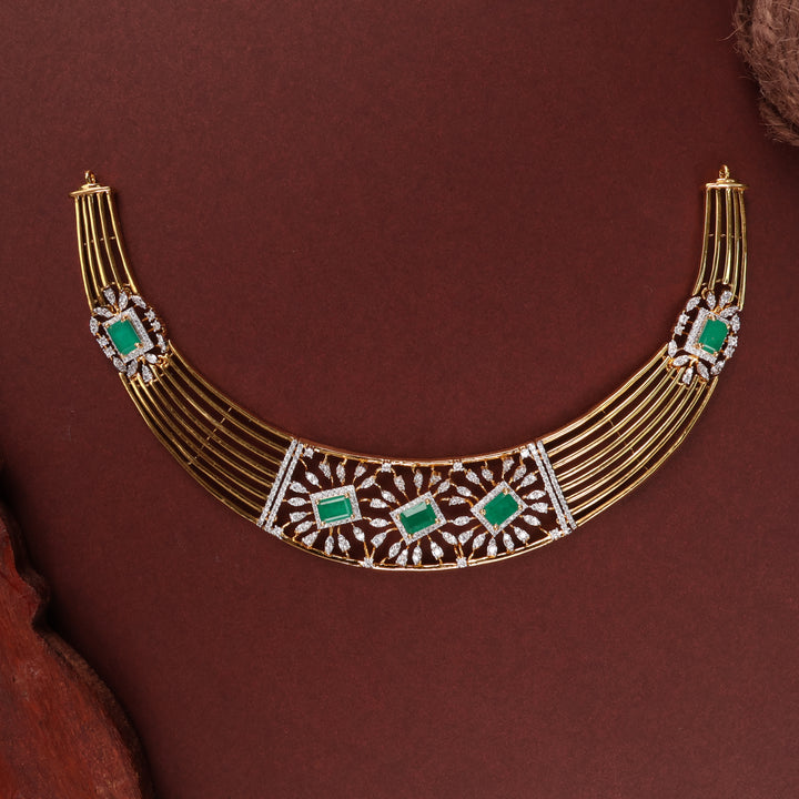 Short Necklace Premium Cz