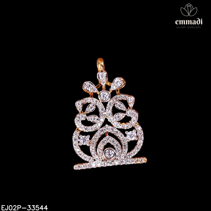 Pendant Brouch Premium Cz