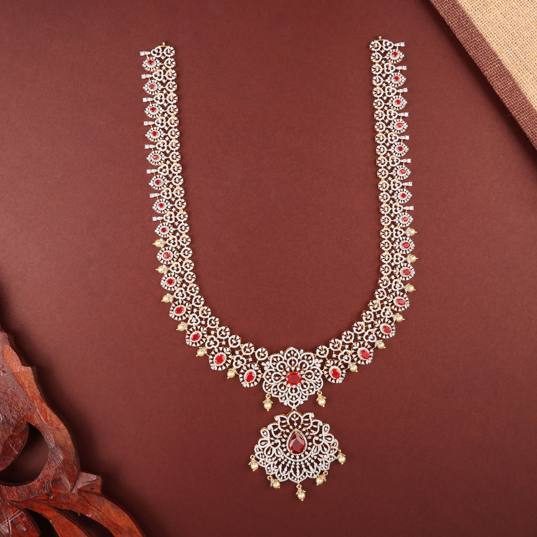 Long Necklace Premium Cz