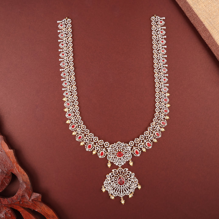 Long Necklace Premium Cz