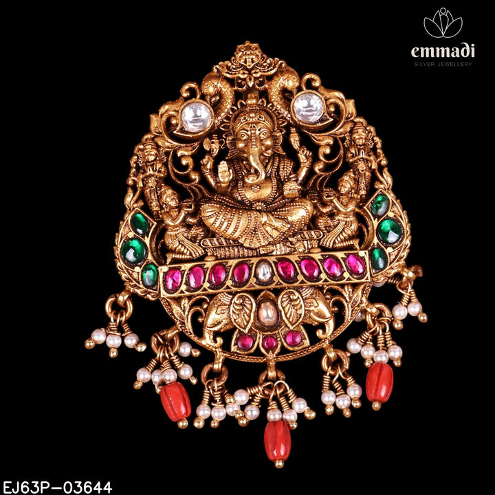 Pendant Kundan Nakshi