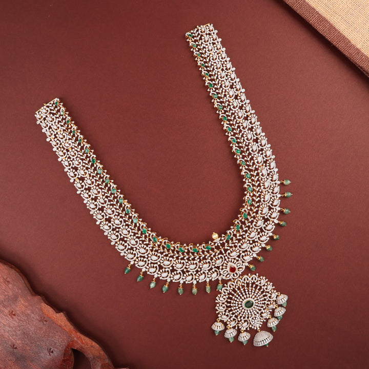 Long Necklace Premium Cz