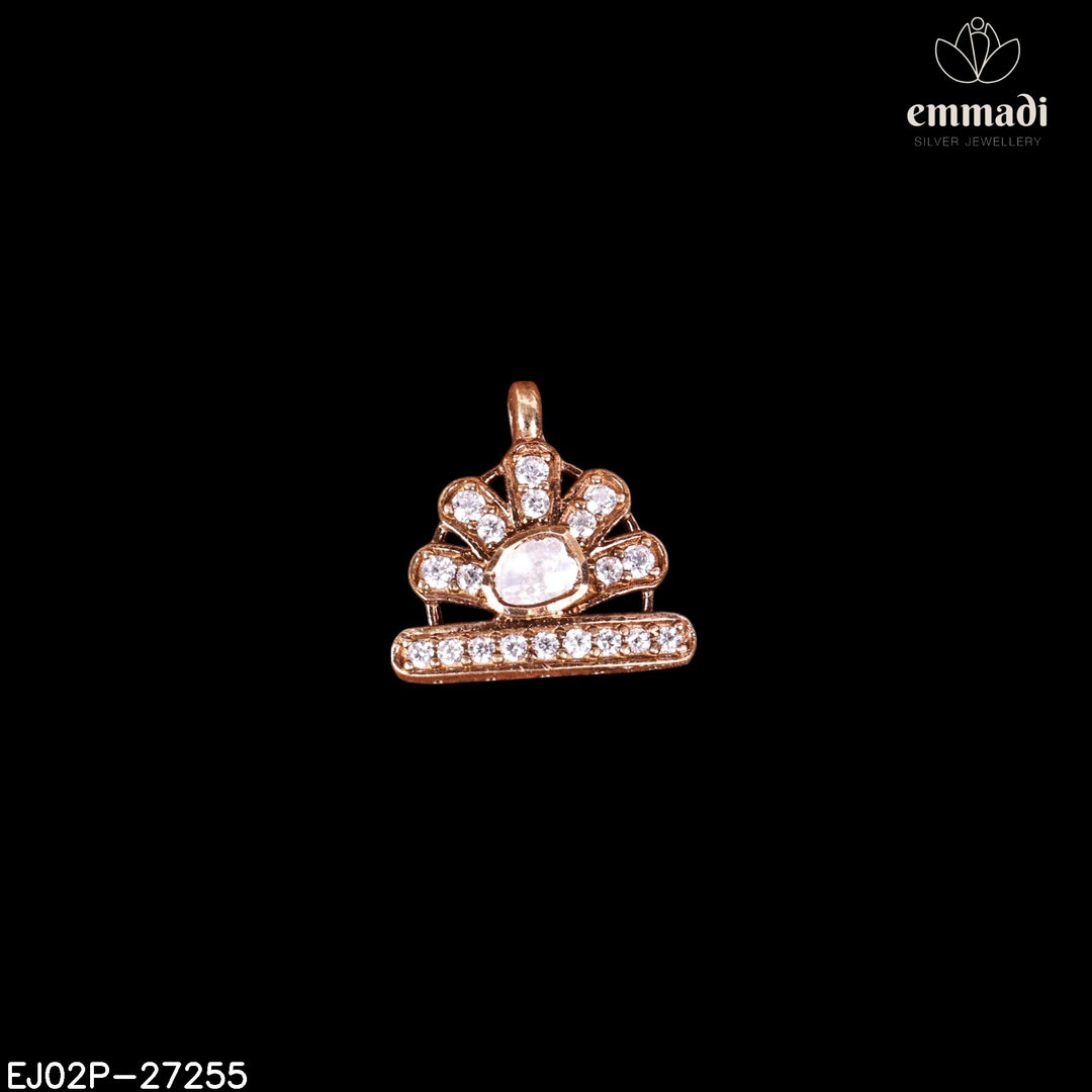 Pendant Brouch Moissanite