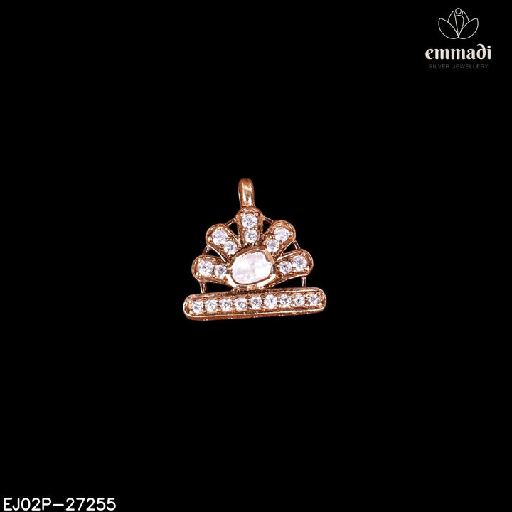 Pendant Brouch Moissanite