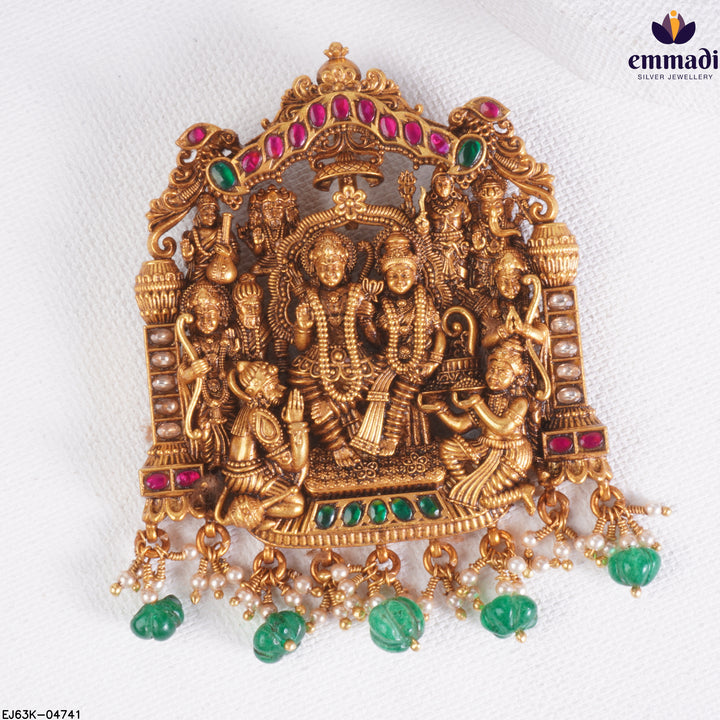 Pendant Kundan Nakshi