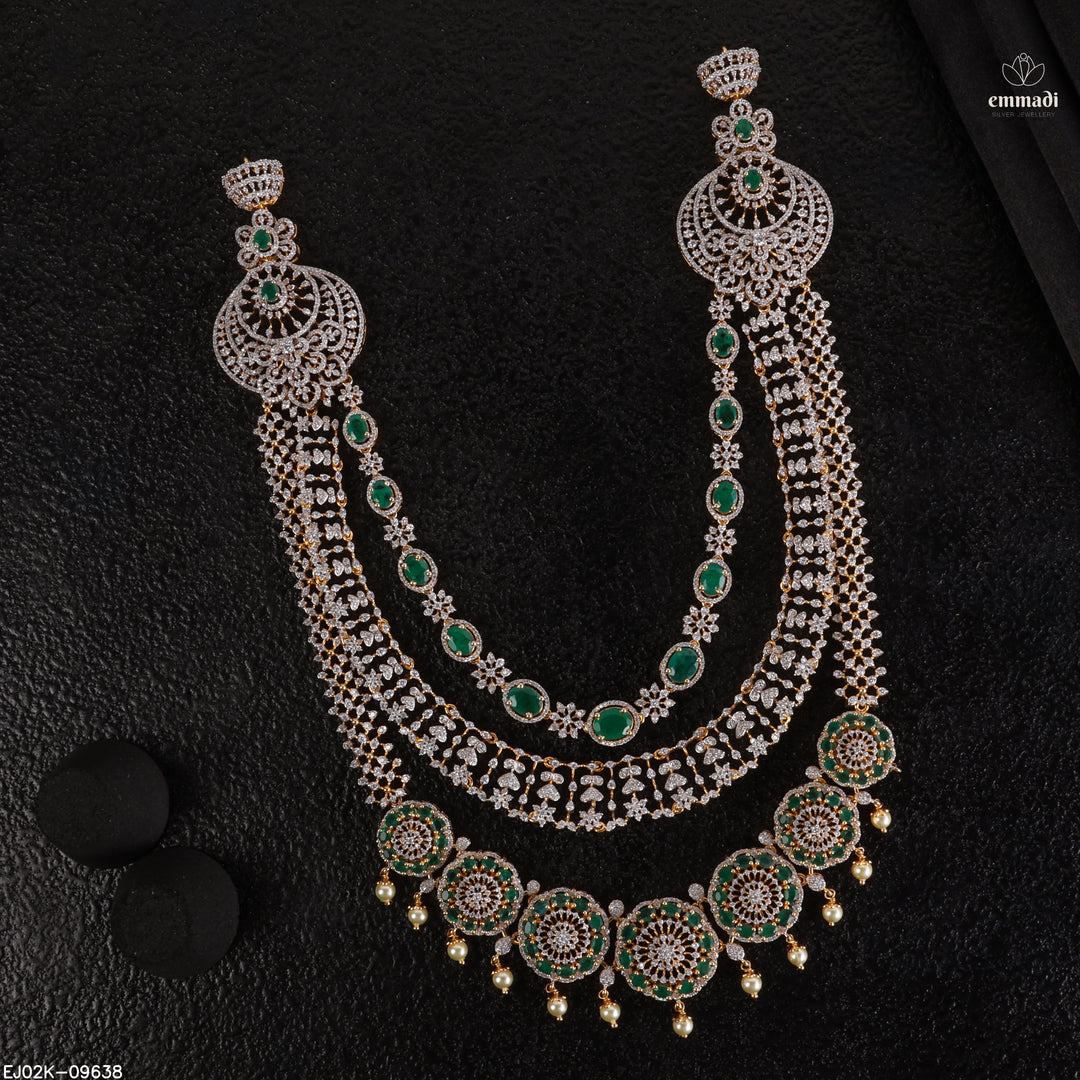 Long Necklace Premium Cz