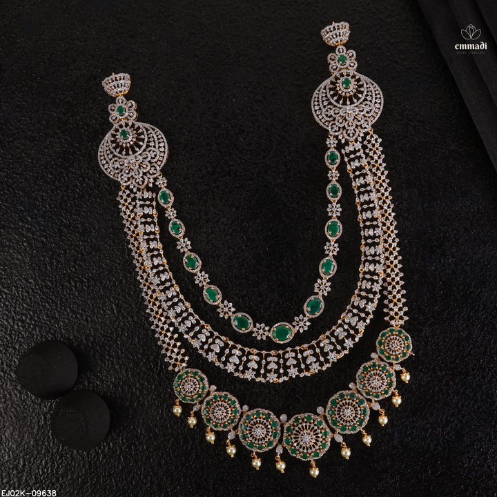 Long Necklace Premium Cz