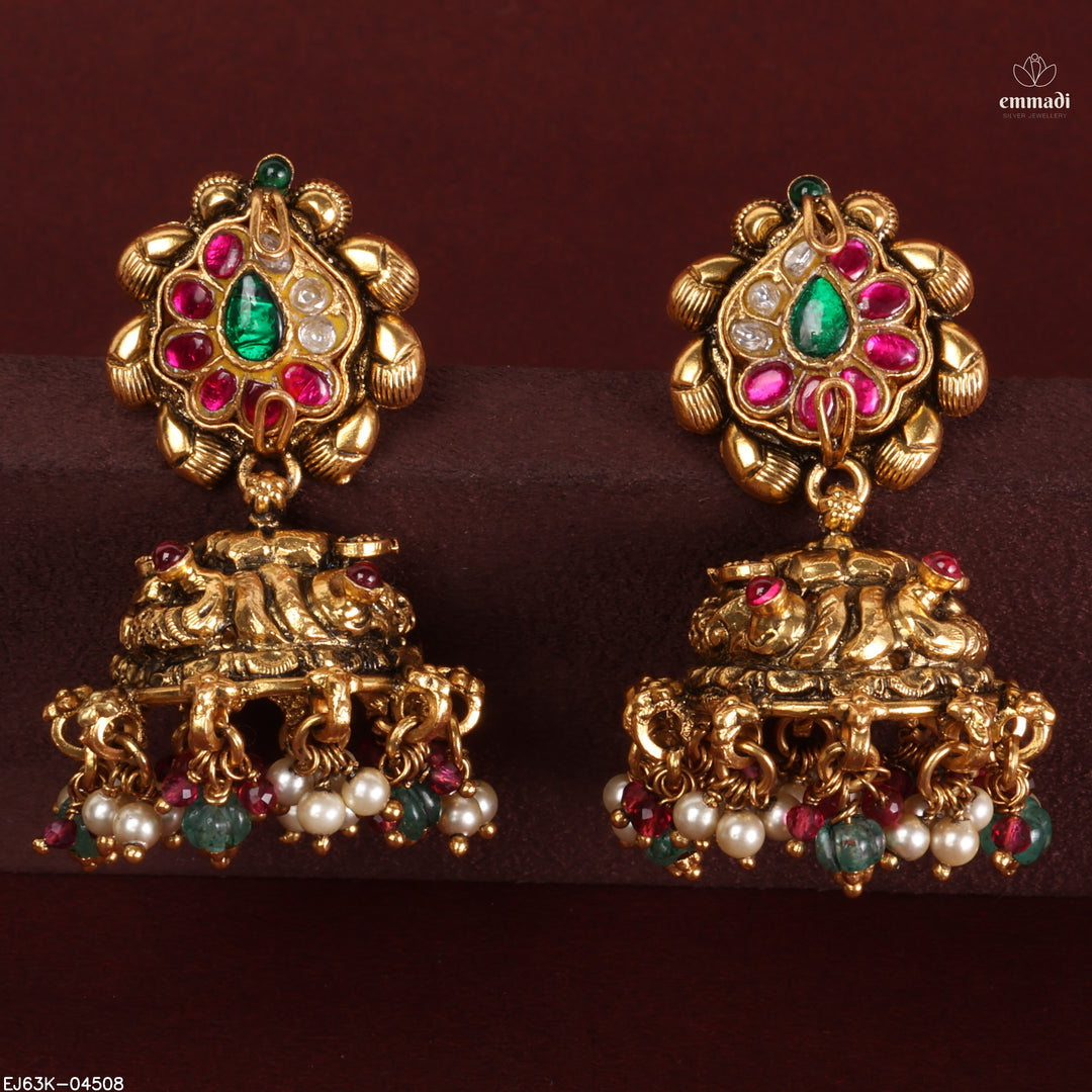 Jhumka Kundan Nakshi
