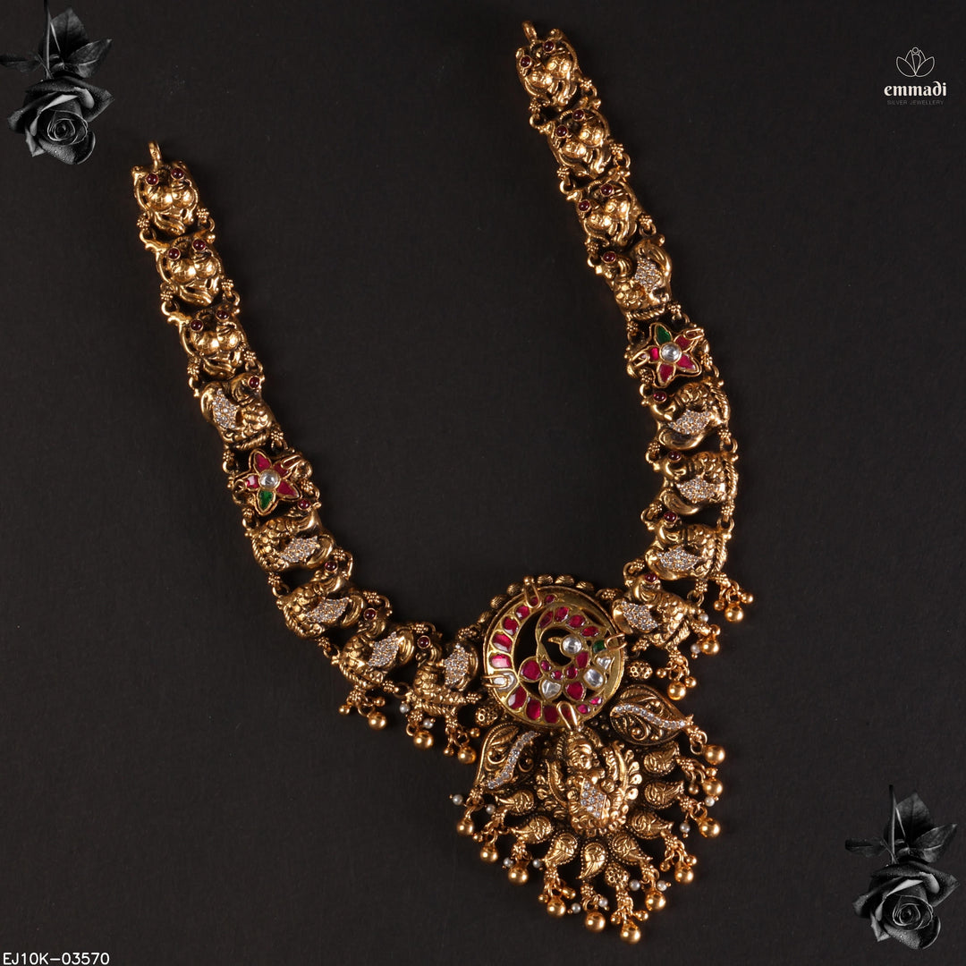 Short Necklace Kundan Nakshi