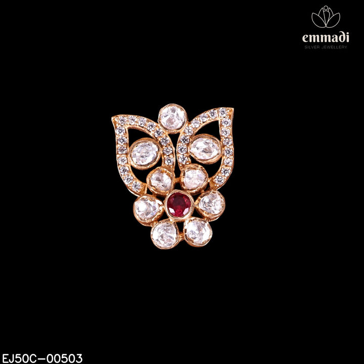 Pendant Brouch Moissanite