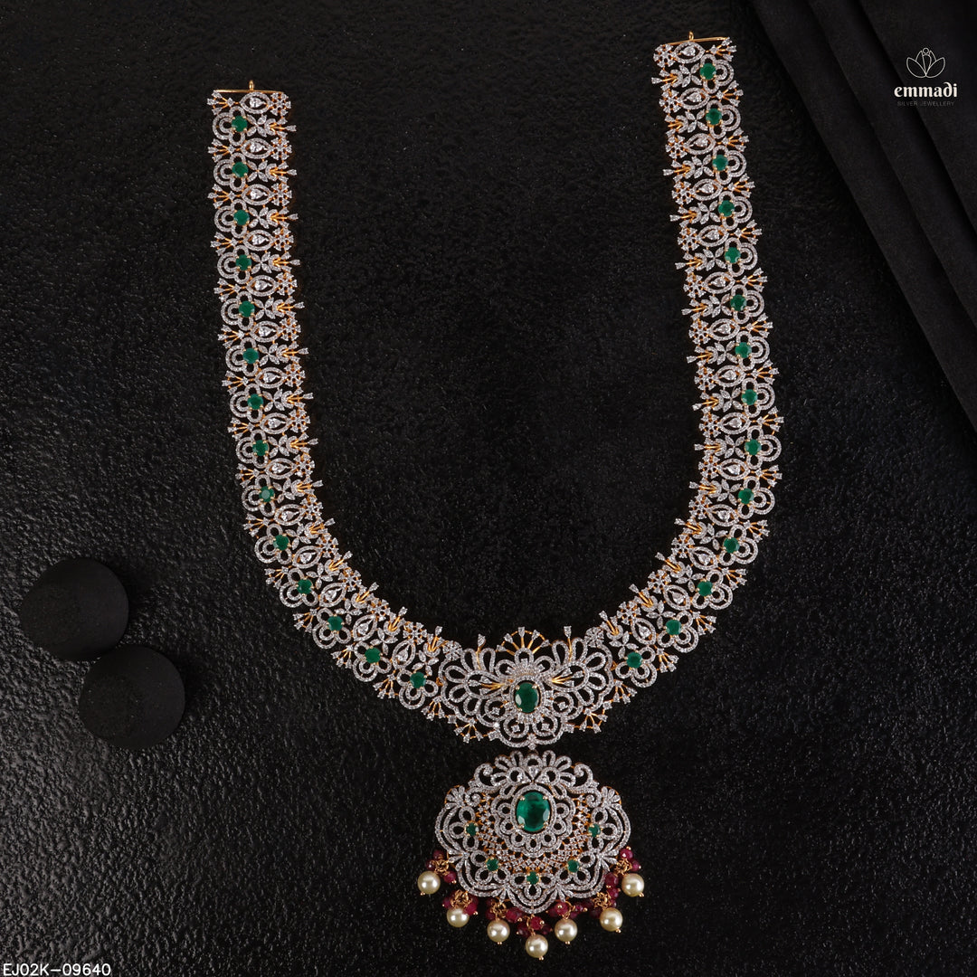 Long Necklace Premium Cz