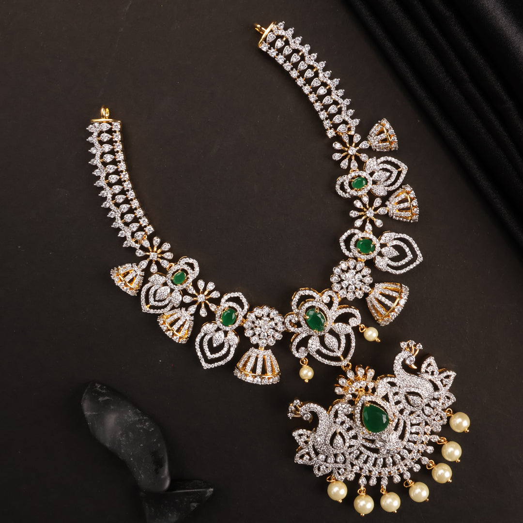 Short Necklace Premium Cz