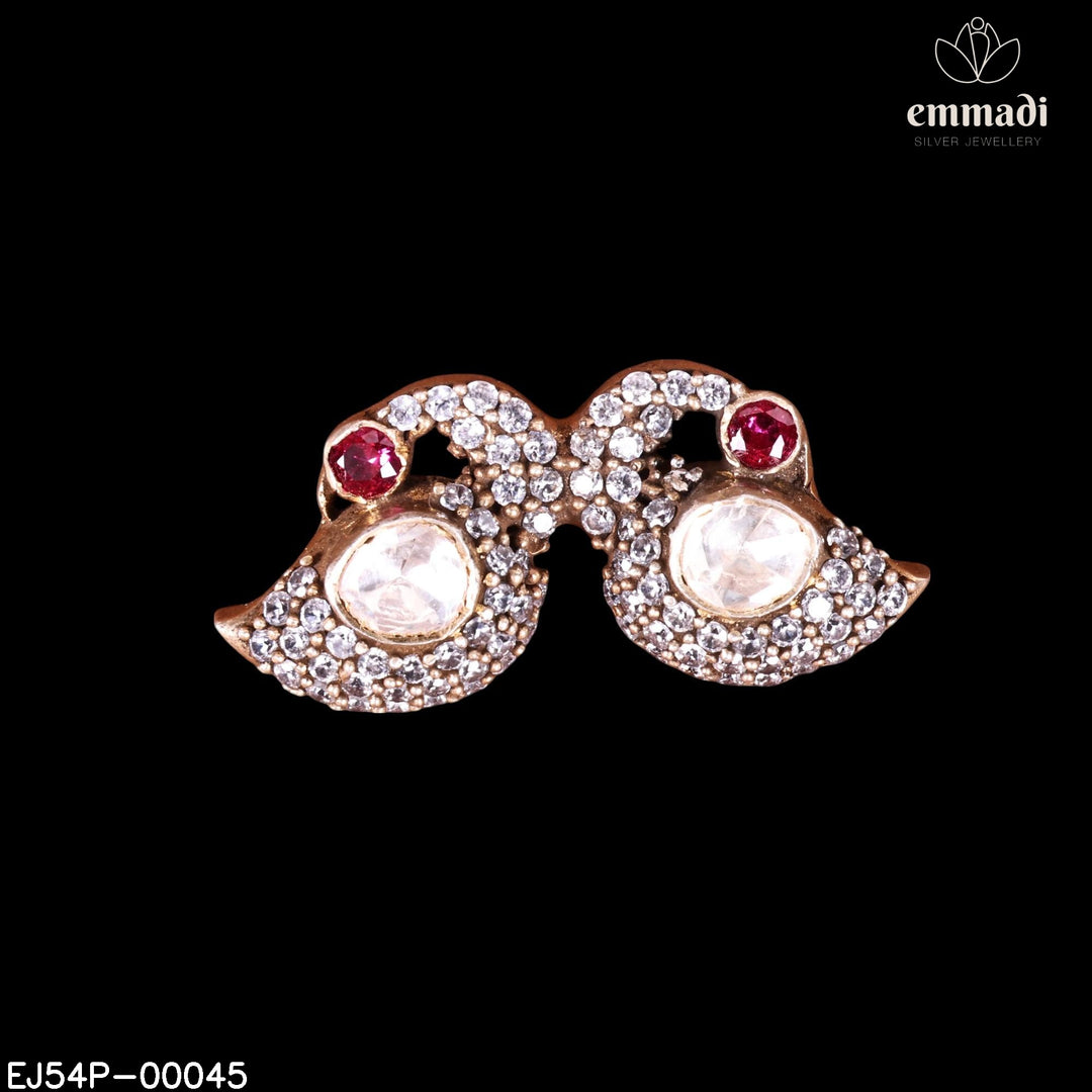 Pendant Brouch Moissanite