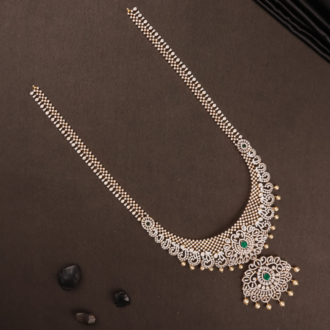 Long Necklace Premium Cz