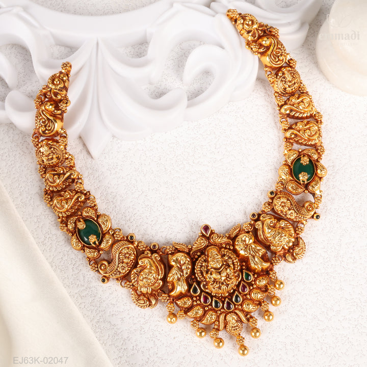 Short Necklace Kundan Nakshi