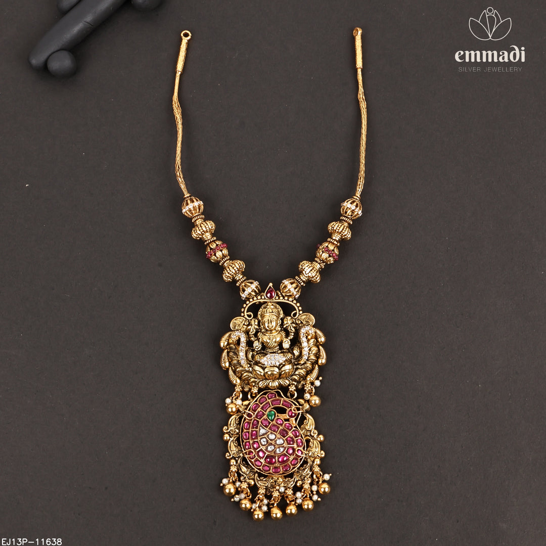 Short Necklace Kundan Nakshi