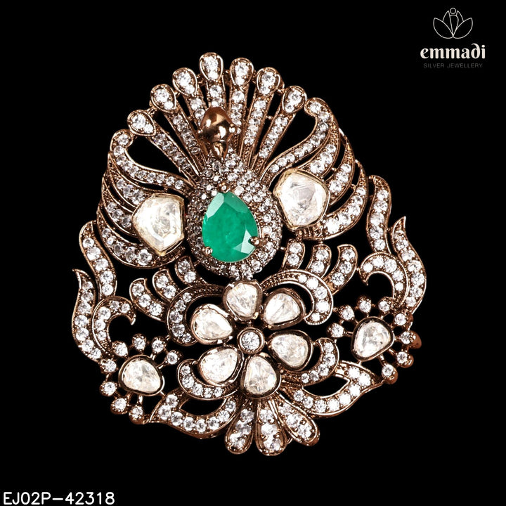 Pendant Brouch Moissanite