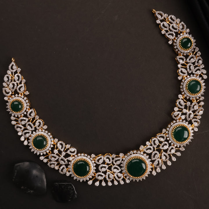 Short Necklace Premium Cz