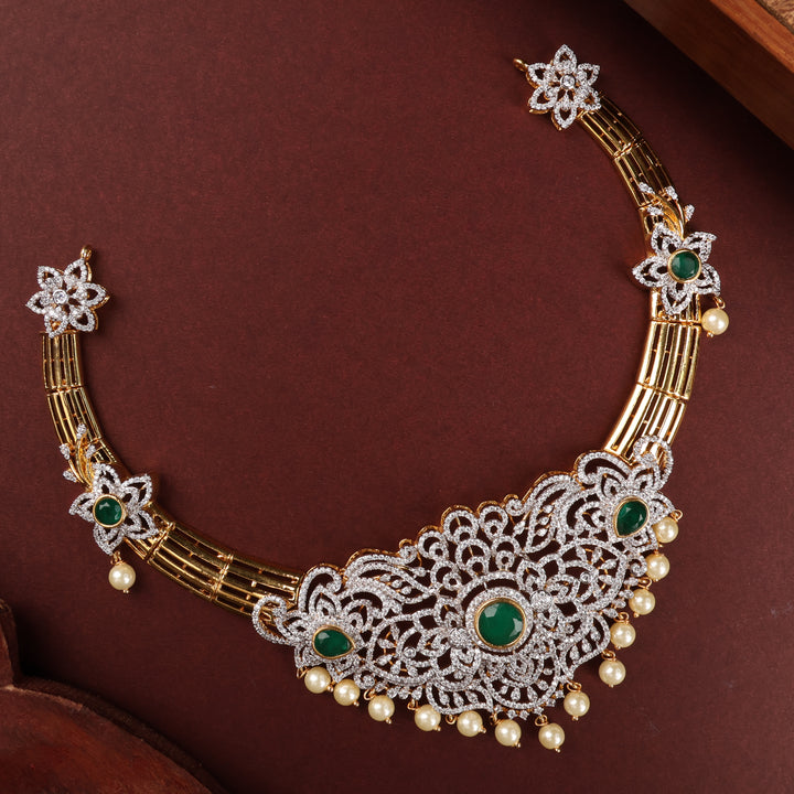 Short Necklace Premium Cz