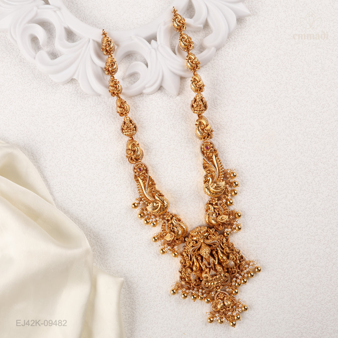 Long Necklace Premium Nakshi