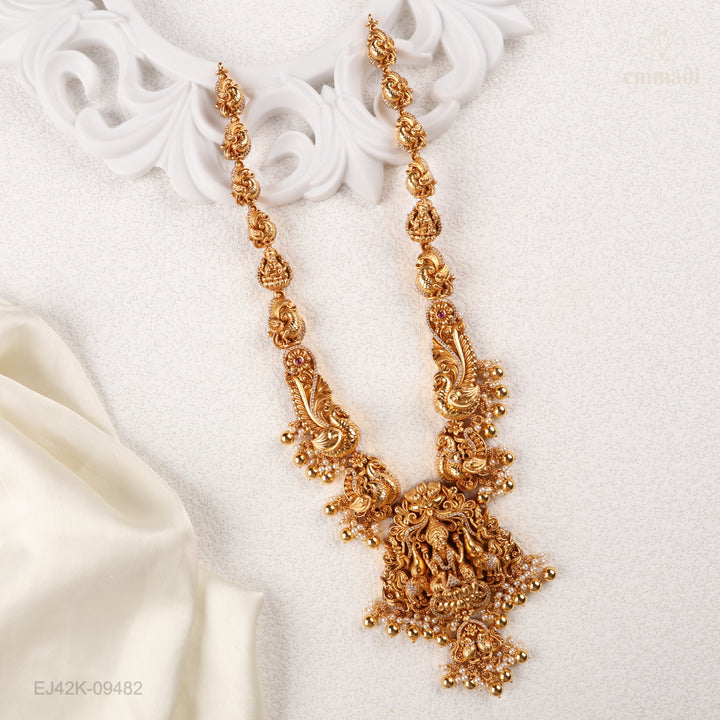 Long Necklace Premium Nakshi