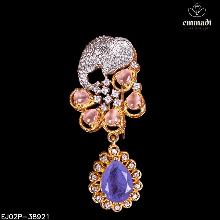 Pendant Brouch Premium Cz