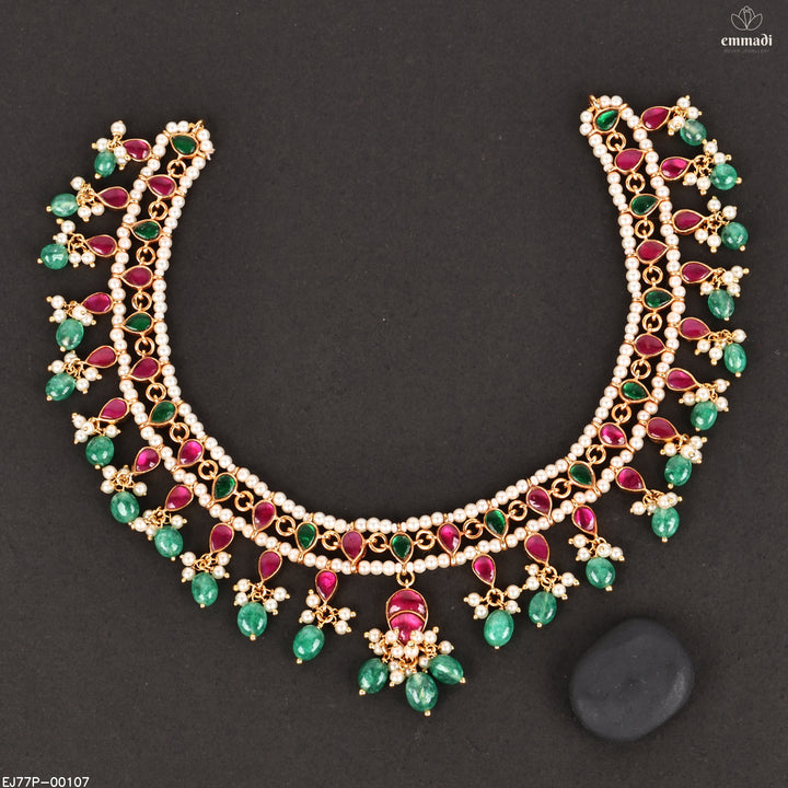 Short Necklace Kundan
