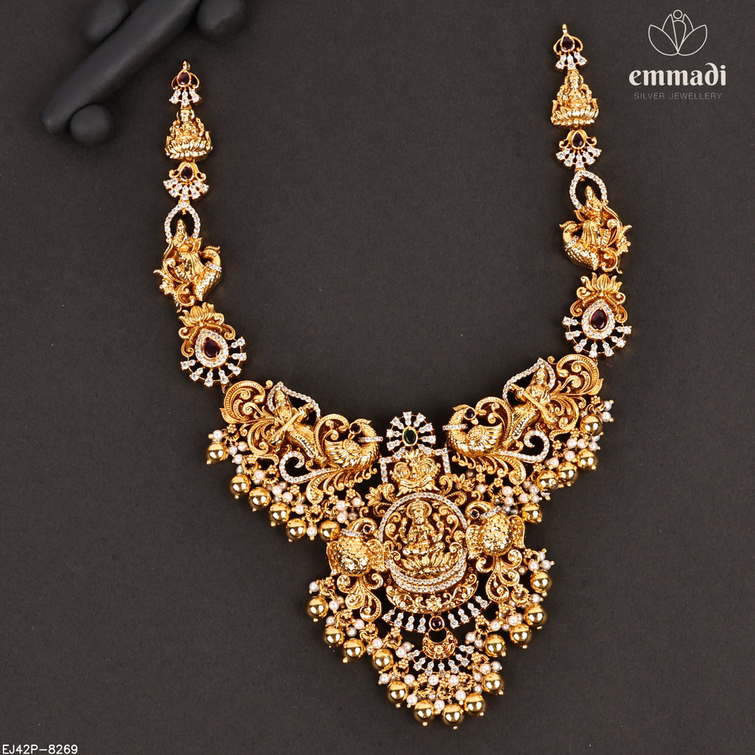 Short Necklace Premium Nakshi