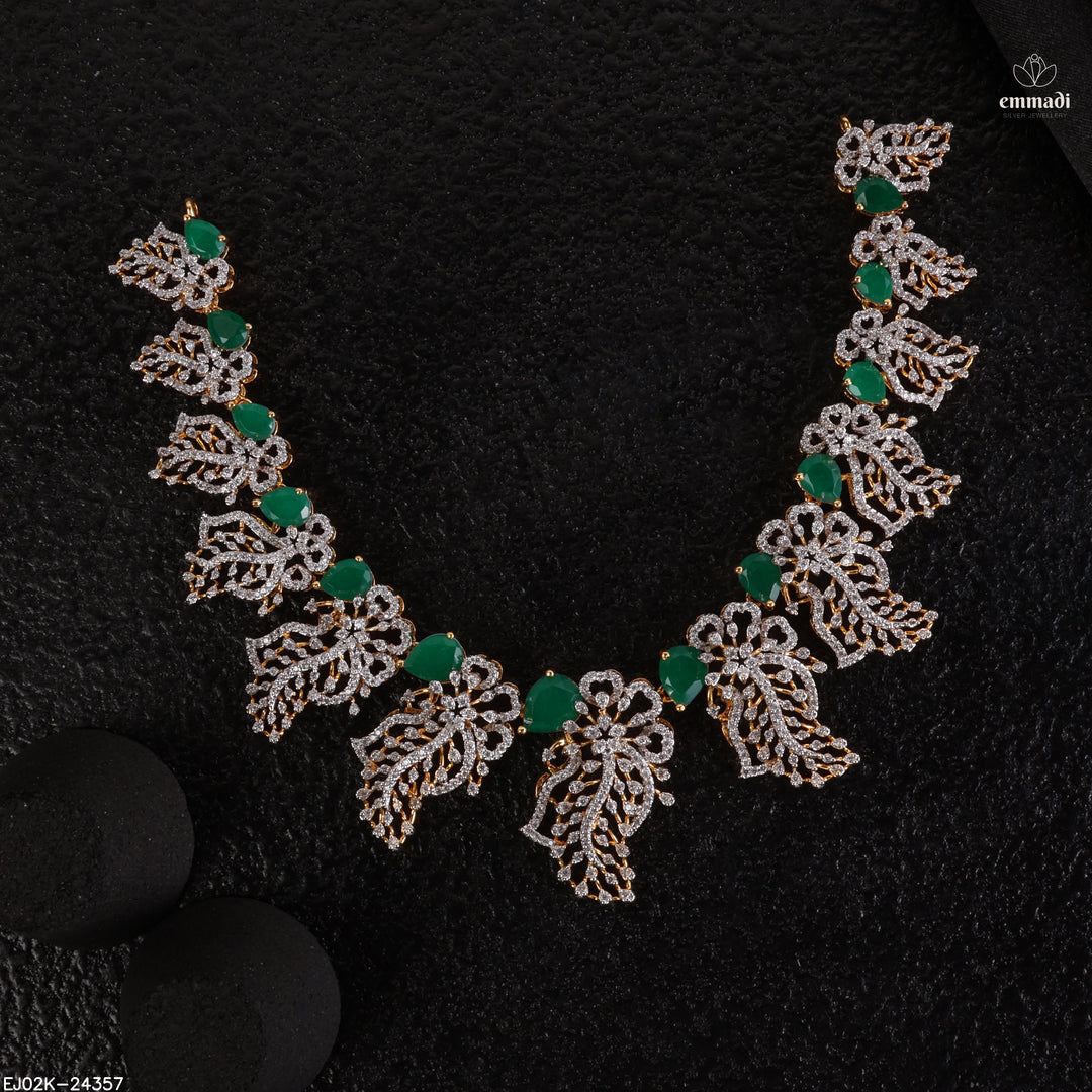 Short Necklace Premium Cz