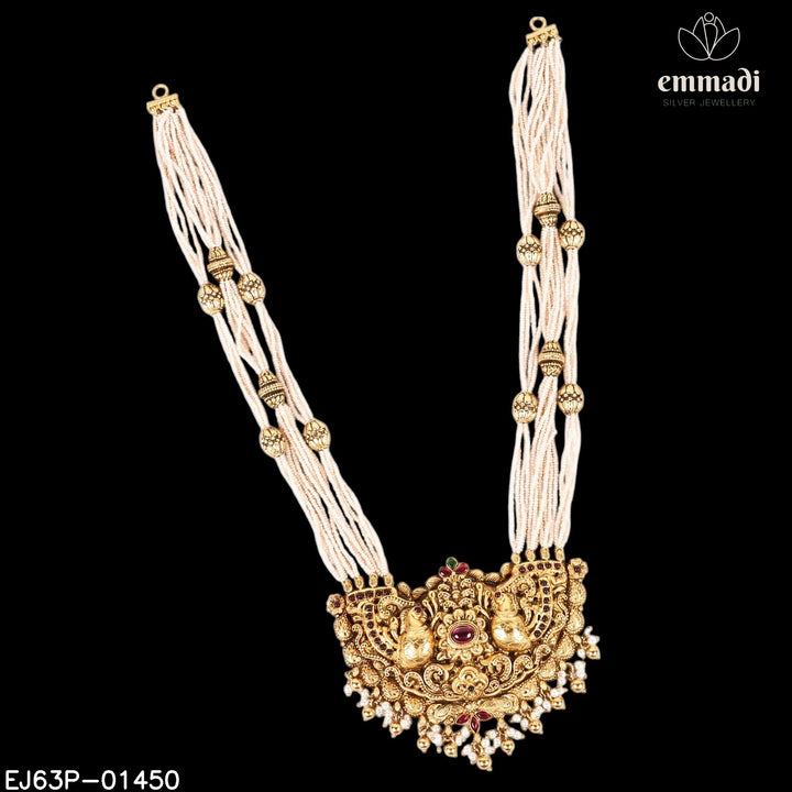 Long Necklace Kundan Nakshi