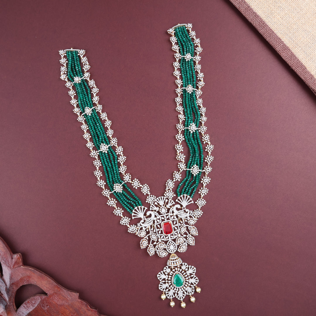 Long Necklace Premium Cz