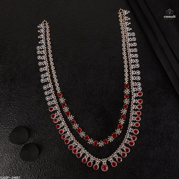 Long Necklace Premium Cz