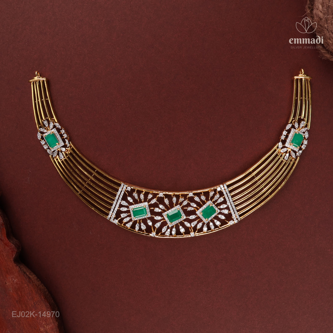 Short Necklace Premium Cz