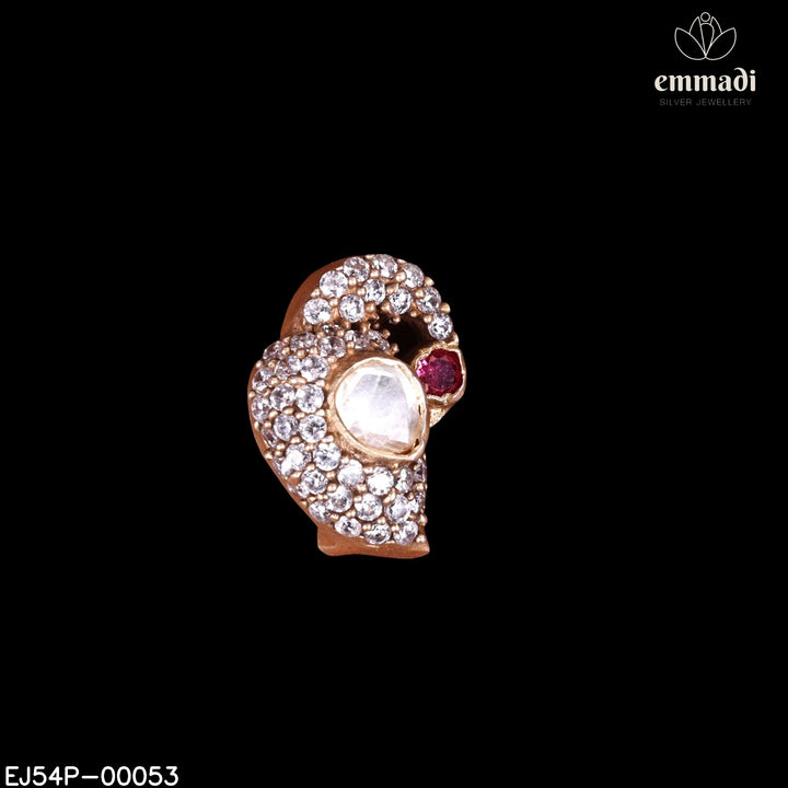 Pendant Brouch Moissanite