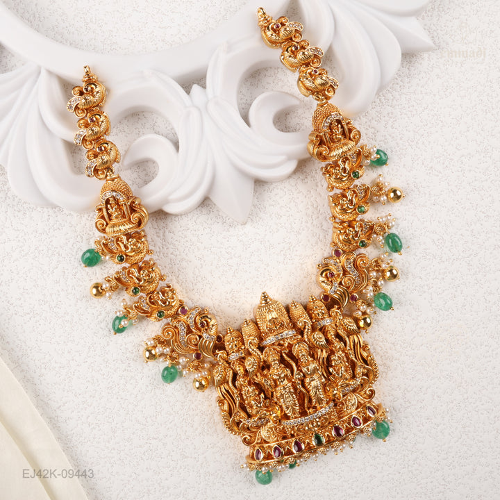 Short Necklace Premium Nakshi