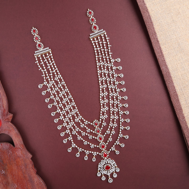 Long Necklace Premium Cz