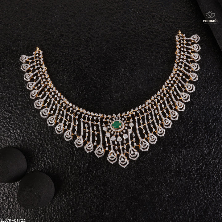 Short Necklace Premium Cz