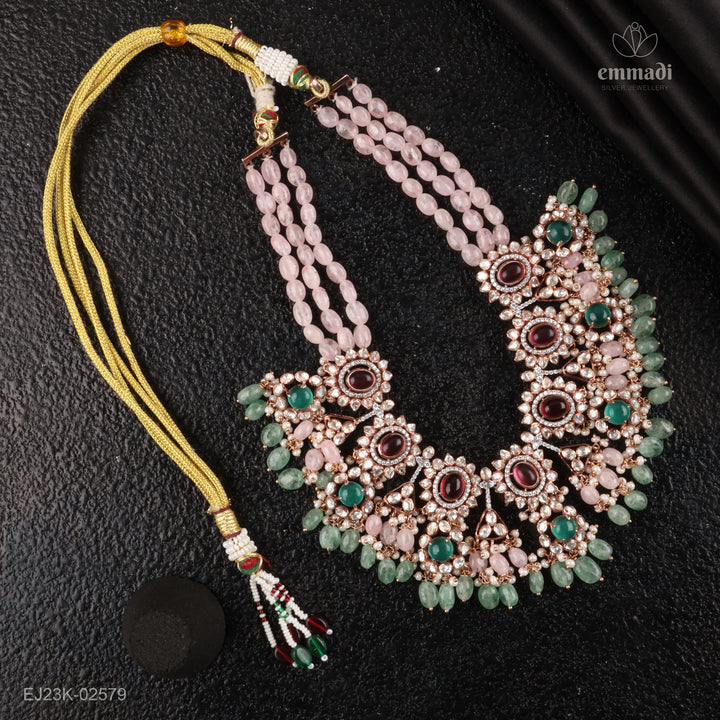 Short Necklace Gem Stone