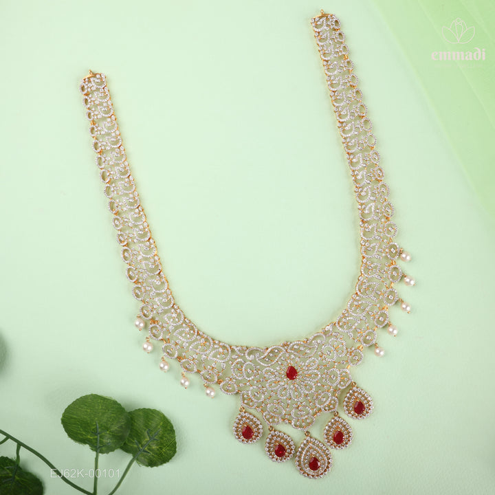 Long Necklace Premium Cz